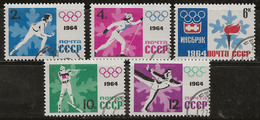 Russie 1964 N° Y&T : 2772 à 2776 Obl. - Gebruikt