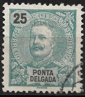 Ponta Delgada – 1897 King Carlos 25 Réis - Ponta Delgada