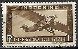 INDOCHINE    -   Aéros  -    1933 . Y&T N° 1 Oblitéré .    Avion - Poste Aérienne