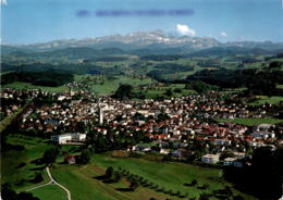 Flugaufnahme Flawil SG Mit Säntiskette (793) * 2. 7. 1981 - Flawil