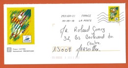 ENTIERS POSTAUX PRET A POSTER  Theme FOOTBALL 98 NANTES - PAP: Sonstige (1995-...)