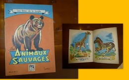 Les Animaux Sauvages, Illustré Par Jean, Album N°3,  Illustré 1946 ; L07 - 1901-1940