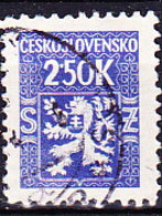 Tschechoslowakei CSR - Dienstmarke (MiNr: 5) 1945 - Gest Used Obl - Dienstmarken