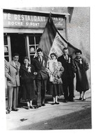 SAINT PONT (03) Photographie Conscrits Vers 1940-50 - Otros & Sin Clasificación