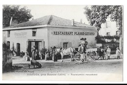 RIORGES Près ROANNE (Restaurant Plasse Letang Attelage Belle Animation - Sonstige & Ohne Zuordnung