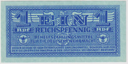 GERMANY, WW II, , 1 REICHSPFENNIG 1942 , P-32  UNC - Behelfszahlungsmittel - Dt. Wehrmacht