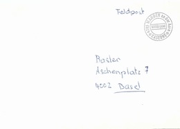 Feldpost Brief  Wangen An Der Aare Kaserne - Basel           Ca. 1980 - Oblitérations