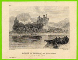 Fragment D'Hors-Texte -  KILCHURN Castle Loch Awe Scotland Ecosse - Matériel Et Accessoires