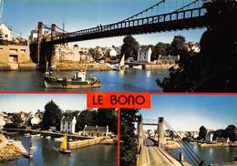 Le Bono        56        Le Pont Et Vue Générale    10x15             (Voir Scan) - Autres & Non Classés