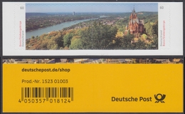 !a! GERMANY 2020 Mi. 3517-3518 MNH Horiz.PAIR W/ EAN From Booklet (self-adhesive / -a-) - Bonn/Siebengebirge - Ungebraucht