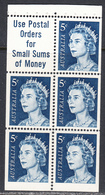 Australia 1966-73 Booklet Pane, Mint No Hinge,  Sc# ,SG 386ca - Nuevos