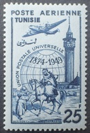 R2740/442 - 1949 - TUNISIE - POSTE AERIENNE - N°16 NEUF* - Luchtpost