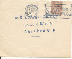 Ireland Cover Sent To USA 14-6-1947 Single Franked - Storia Postale