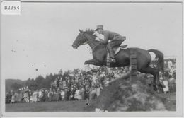 Springreiten Frauenfeld - Offizier Mit Pferd Cheval - Frauenfeld