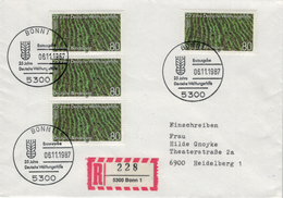 Deutsche Welthungerhilfe 1987 - R-Brief 5300 Bonn 1 - Food
