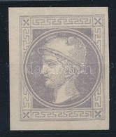 * 1867 Hírlapbélyeg Halvány Szürkés Lila / Newspaper Stamp, Light Greylilac. Certificate: Strakosch - Autres & Non Classés