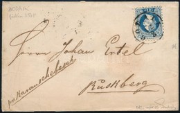 ~1867 10kr Levélen / On Cover "BODAIK" - Ruszkberg Signed: Ferchenbauer - Autres & Non Classés