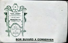 13 PELISSANE BUVARD ANCIEN HUILERIE SAVONNERIE BRUNACHE PUBLICITE ANNEE 1910/1920 - Pelissanne