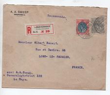 1922 - ENVELOPPE De 'S GRAVENHAGE Pour LONS LE SAUNIER (JURA) - Postal History