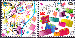 UNO New York - 50 Jahre UNPA (MiNr: 881/2) 2001 - Gest Used Obl - Gebraucht