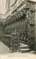 BOURG EGLISE DE BROU LES STALLES DU CHOEUR 1904 - Brou Church