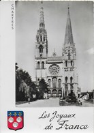 Chartres -  La Cathédrale : Façade Principale - Chartres
