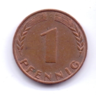 BRD 1966 G: 1 Pfennig, KM 105 - 1 Pfennig