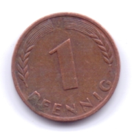 BRD 1967 J: 1 Pfennig, KM 105 - 1 Pfennig