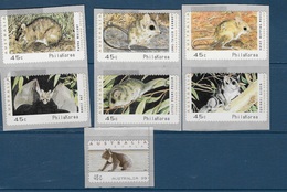 Australie N°18 à 23** Et 31 Timbres De Distributeurs - Mint Stamps