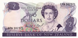 NEW ZEALAND 2 DOLLARS ND 1989 - 1992 UNC P-170c "free Shipping Via Registered Air Mail" - Nueva Zelandía