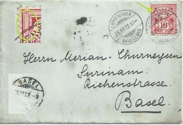 Brief  Langenbruck (Baselland) - Basel             1902 - Brieven En Documenten