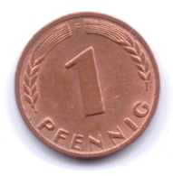 BRD 1968 F: 1 Pfennig, KM 105 - 1 Pfennig