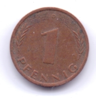 BRD 1973 D: 1 Pfennig, KM 105 - 1 Pfennig