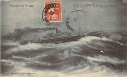 Le Paquebot SONTAY Par Grosse Mer - Steamers