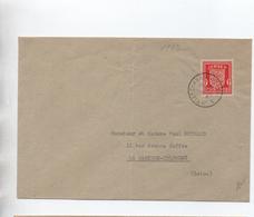 1942 - ENVELOPPE De JERSEY Pour LA GARENNE COLOMBES - Jersey