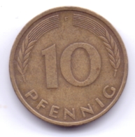 BRD 1981 F: 10 Pfennig, KM 108 - 10 Pfennig