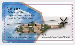 Israel - Postfris / MNH - Helikopter, Aerospatiale Super Frelon 2020 - Ungebraucht (mit Tabs)