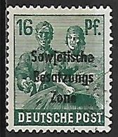 1948 - DEUTSCHLAND [Allied Occupation - Soviet Zone - General Issues] - Michel 188 [Mason & Peasant Woman] - Usados