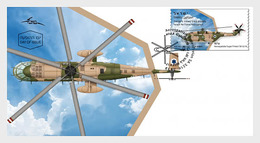 Israel - Postfris / MNH - FDC Helikopter, Aerospatiale Super Frelon 2020 - Ungebraucht (mit Tabs)