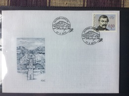 FDC 512 Slovaquie 2012 Samo Chalupka Poète - FDC