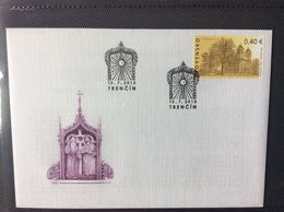 FDC 521 Slovaquie 2012 Trencin Monastère Bénédictin Skalka - FDC