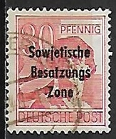 1948 - DEUTSCHLAND [Allied Occupation - Soviet Zone - General Issues] - Michel 192 [Worker] - Usados