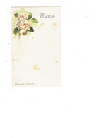 Chromo > Chocolat > Revillon - Illustration Fleurs Roses - Imp Paul Fort Lyon - Revillon