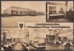 Schkeuditz, Autobahnraststätte Und Messeflughafen, Foto-AK "Mitropa", 70er Jahre - Schkeuditz