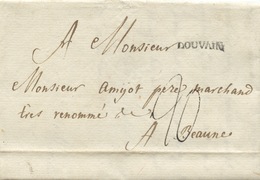 BELGIQUE - LOUVAIN SUR LETTRE AVEC TEXTE POUR LA FRANCE, 1779 - 1714-1794 (Oesterreichische Niederlande)