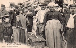 CPA De BOURGUEIL - Marché Aux Lapins (Très Beau Plan!!). - Other & Unclassified