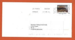 LETTRE FRANCE TIMBRE PERSONNALISE MTAM SALON DE PROVENCE THEME PEINTRE ART THEODORE JOURDAN PAQUEBOT MOUTON - Otros & Sin Clasificación