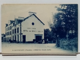 29 - LE POULDU - HOTEL DES GRANDS SABLES - CLÉMENT PROTIER -  - ANIMÉE - AUTOMOBILE - NOZAY 6 - TRES BEL ETAT - Le Pouldu