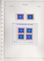Potugal     .   Page Avec Timbres    .         **      .      Neuf SANS Charniere  .   /   .  MNH - Ungebraucht
