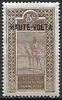 HAUTE - VOLTA   -  1922.  Y&T N° 24 *.   Méhari - Unused Stamps